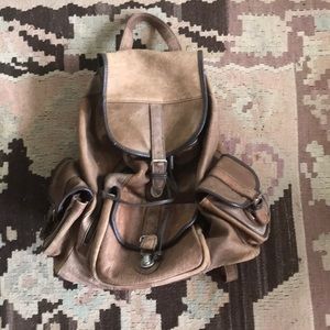 Vintage Leather Backpack